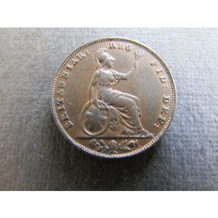 1853 QUEEN VICTORIA FARTHING.