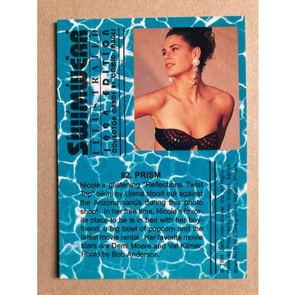 Ujena Swimwear Illustrated 1994 Edition Base trading card # 82 Nicole (A)