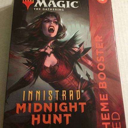 New Magic the Gathering Innistrad Midnight Hunt Red Theme Booster - 35 Cards