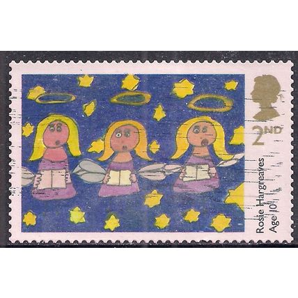 GB 2013 QE2 2nd Christmas Childrens Christmas SG 3550 used ( C1225 )