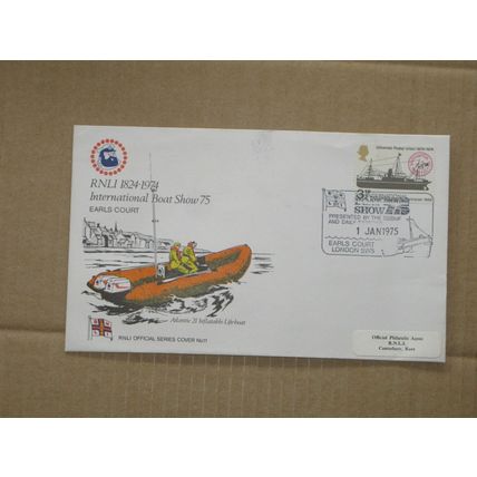 1975 GB Cover - RNLI Lifeboat - Earls Court International Boat Show