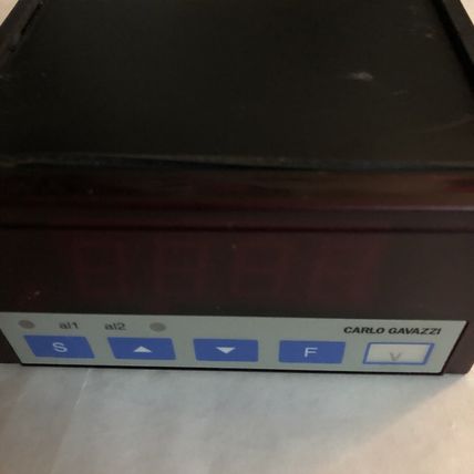 Carlo Gavazzi MDI-40 VOT.C.2.X.XX.IX Panel Meter, MDI-40 V0T.C.2.X.XX.IX,AY