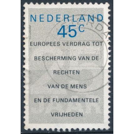Human Rights Treaty - Netherlands 1978 - F H - MiNr 1119