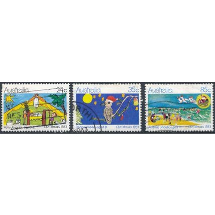Christmas - Australia 1983 - F H - SG 895/7