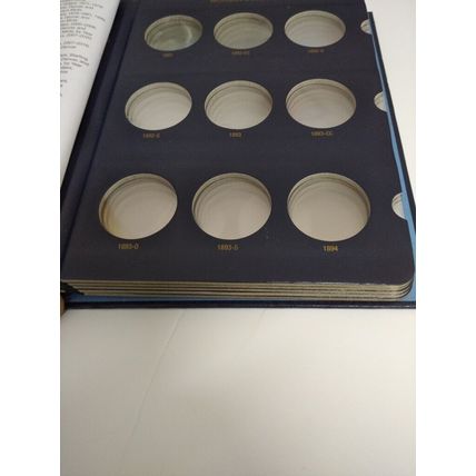 Whitman's Hardcover Morgan Silver Dollars Coin Album Book Vol. 2 1892-1921