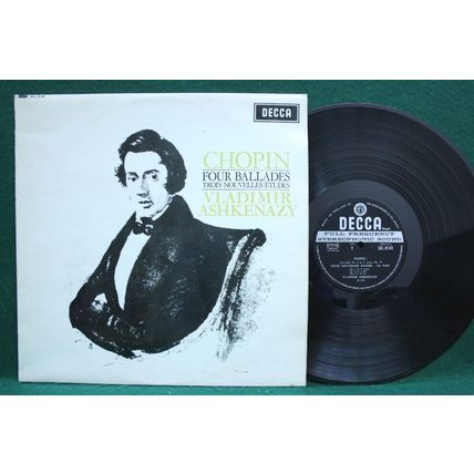 Vladimir Ashkenazy - Chopin: Four Ballades/Trois Etudes - SXL 6143 - EX-