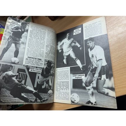 1988 "ROY OF THE ROVERS HOLIDAY SPECIAL" UK FOOTBALL MAGAZINE (LL)