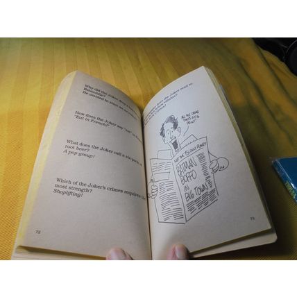 Oddball Item! JOKER'S JOKE BOOK Paperback!! 1988! TOR Books! $30.00 Shipped!!