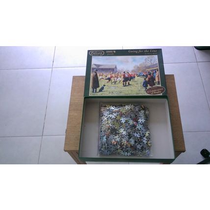 GOING FOR THE LINE by Kevin Walsh Jigsaw Puzzle (Falcon) A Celebration of Rugby