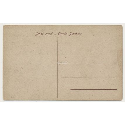 India Famine Stricken Victims Original Early 20th C. RPPC unused