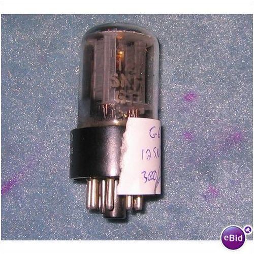 General Electric 12SN7 GT Radio Vacuum Tube Used