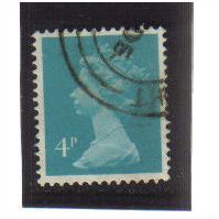 1984 GB 4P GREENISH BLUE F/U SG X863