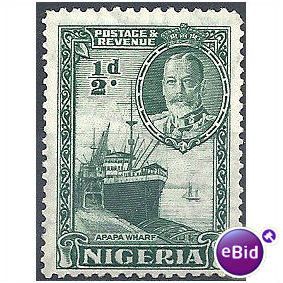 Nigeria 1936 SG34 1/2d Green Unmounted Mint.