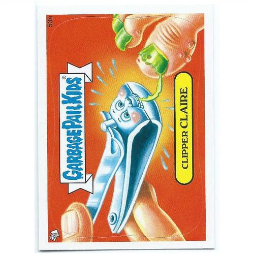 2012 Topps Garbage Pail Kids - #53a - Clipper Claire