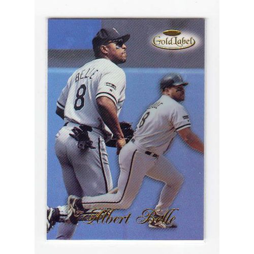 1998 Topps Gold Label Albert Belle baseball card #3 –White Sox