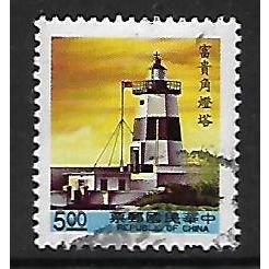 CHINA TAIWAN 1991 $5 LIGHT HOUSE SG 2006 FINE USED