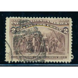 Used 231 2c Landing of Columbus Fine T1412