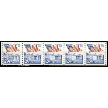 2609 29c U.S. Flag Over White House Fine MNH PNC 3/5 P0881