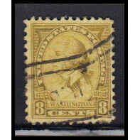 Used 713 8c George Washington Barely Clears RA2256