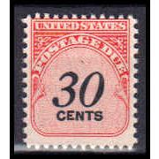 J98 30c Postage Due Average MNH KA0854