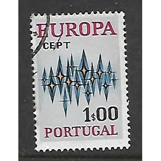 PORTUGAL 1972 1e EUROPA SG 1470 FINE USED