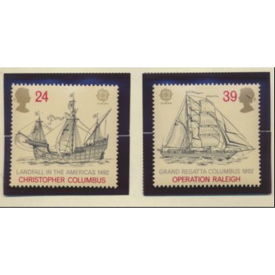 Great Britain Stamps Scott #1449 To 1450, Mint Never Hinged