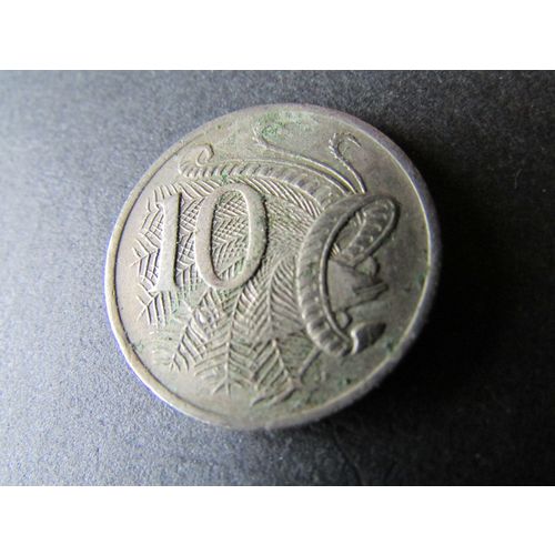 1974 QUEEN ELIZABETH II AUSTRALIA TEN CENTS FREE POST. N