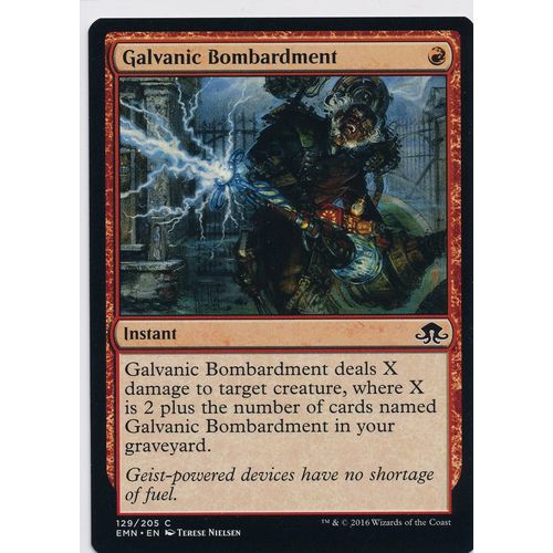 Magic the Gathering MTG Eldritch Moon 129/205 Galvanic Bombardment