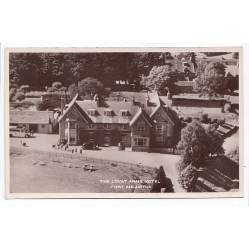 The Lovat Arms Hotel Fort Augustus Inverness-shire RP Postcard