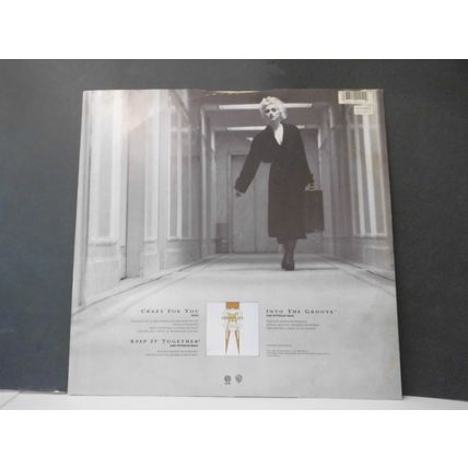 12" MADONNA SINGLE.1991.CRAZY FOR YOU.SIRE W0008T.9362-40021-0, EXCELLENT CON