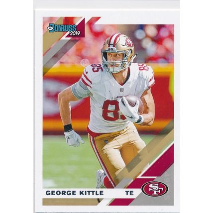 2019 Donruss Football Base 224 George Kittle San Francisco 49ers