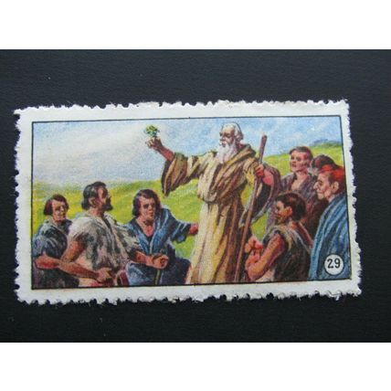 Gospel - Sunday School Religious Stamps - Faith Press Ect Variants (e36)