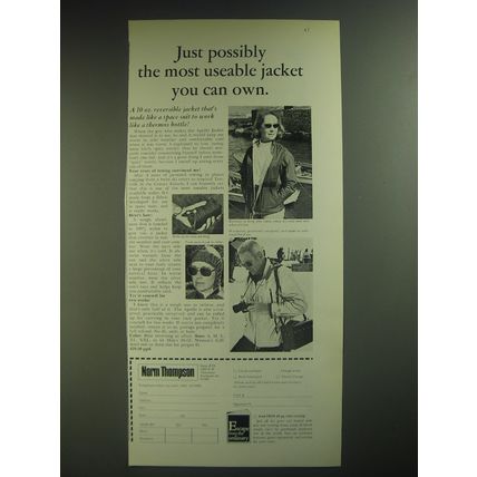 1974 Norm Thompson Apollo Jacket Advertisement