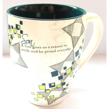 Pavillion Son Mug Ceramic with Sentimental Verse 12.4 CM