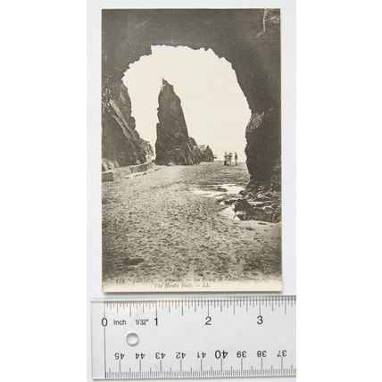 vintage postcard Jersey, The Needle Rock