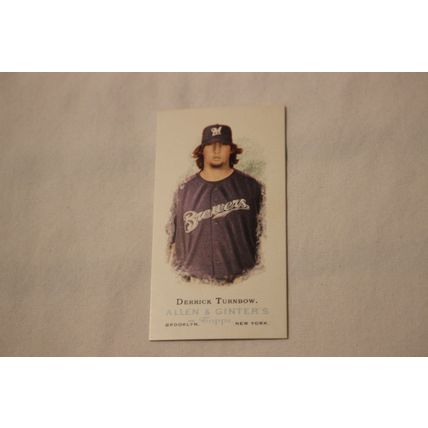 Derrick Turnbow 2006 Topps Allen & Ginter's MINI NO. 321