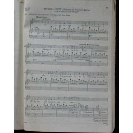 Vintage - Vocal Score & Music For the Musical "Call Me Madam"