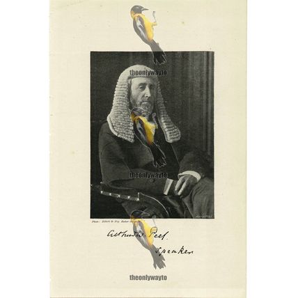 Arthur Wellesley Peel, Speaker Of The House, Book Illustration (Print), 1895