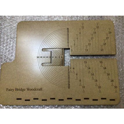 Precision Circle Cutter Jig for Proxxon Hot Wire Cutter