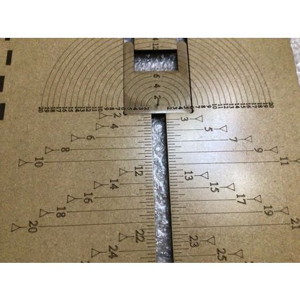 Precision Circle Cutter Jig for Proxxon Hot Wire Cutter