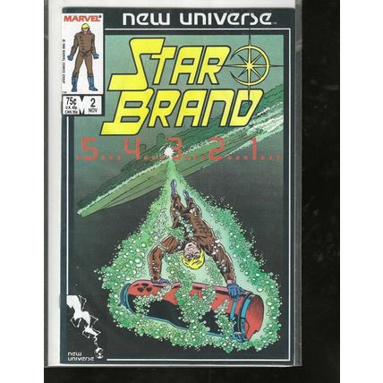 Star Brand, #2, Marvel Comic, 1986, Mid Grade