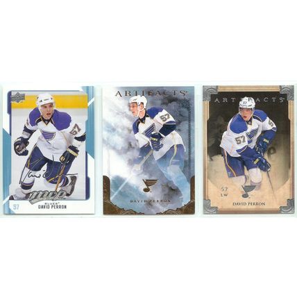 David Perron 19x card lot
