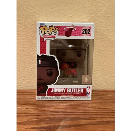 Funko Pop! Basketball: Jimmy Butler #202 Vinyl Figure (Box & Protector)