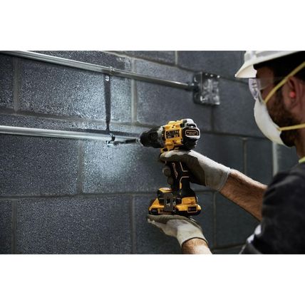 DEWALT 20V MAX Hammer Drill, 1/2", Cordless and Brushless, Compact with 2-Speed