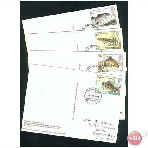 GB PHQ + FDI 1983 - British River Fish