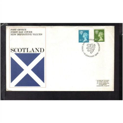GB 1976 DEFINITIVES SCOTLAND "BUREAU"