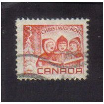 1967 canada christmas 3c f/u sg618