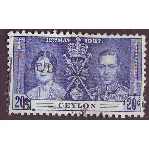 CEYLON SRI LANKA [1937] MiNr 0229 ( O/used )