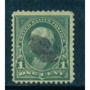Used 279 1c Benjamin Franklin Fine M04229