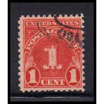 Used J80a 1c Postage Due Fine K1418